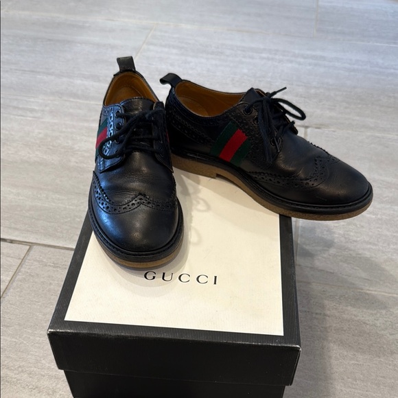 Gucci kids' Darby Brogues Dress Shoes
